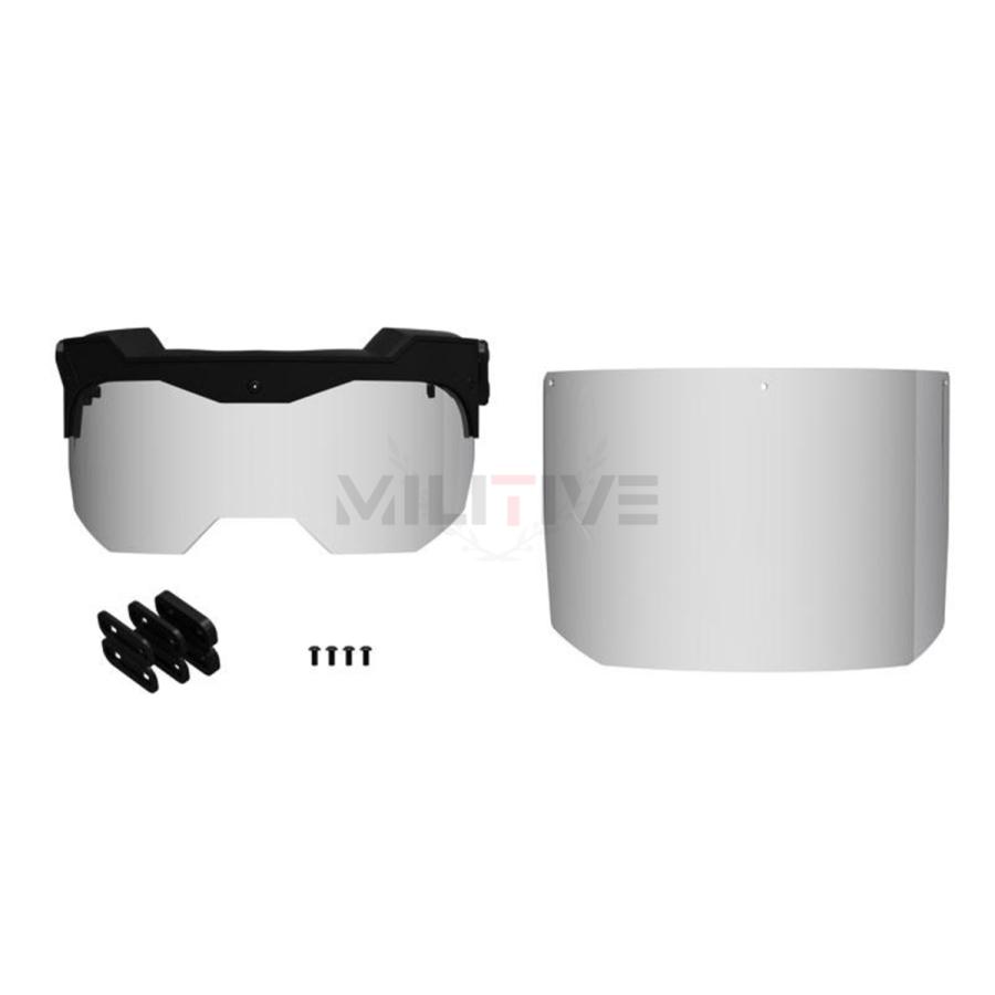 HHV TACTICAL FACE SHIELD 実物 フェイスシールド : MILITAC - 通販
