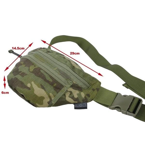 TMC製 2X ファニーパック Multicam Tropic 【実物生地使用】 : MILITAC