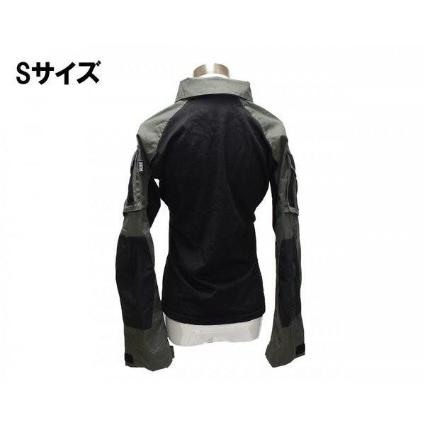 SP1 フード付き カスタム コンバットシャツ / カーボングレー