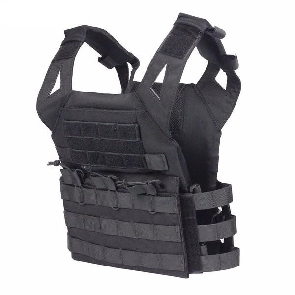 レディース向け JPCタイプ タクティカルベスト ブラック : MILITAC
