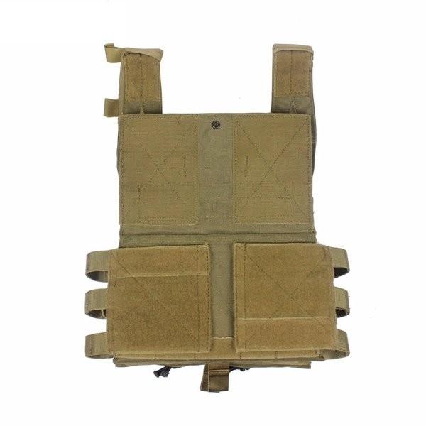 レディース向け JPCタイプ タクティカルベスト ブラック : MILITAC