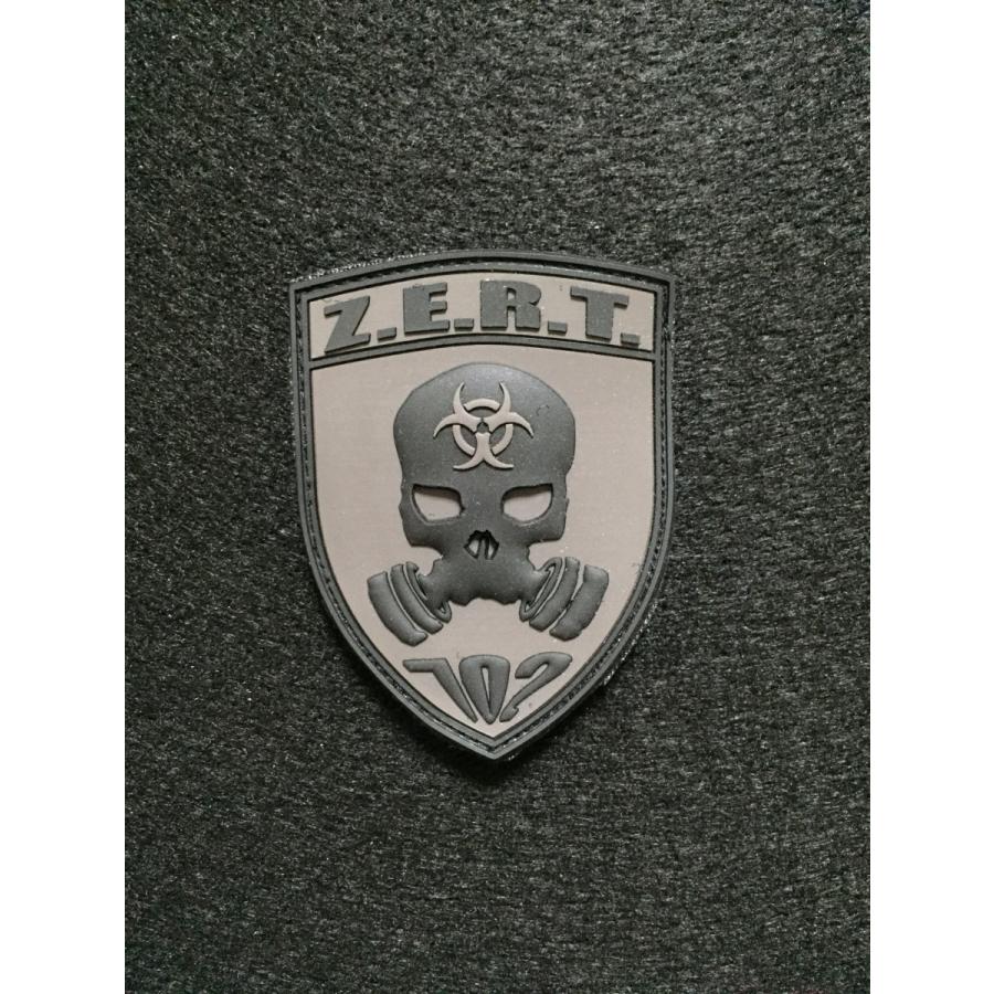 Z.E.R.T. 702 Mini パッチ / Black【ポスト投函商品】 : MILITAC