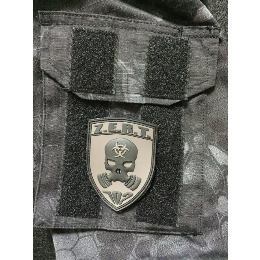 Z.E.R.T. 702 Mini パッチ / Black【ポスト投函商品】 : MILITAC