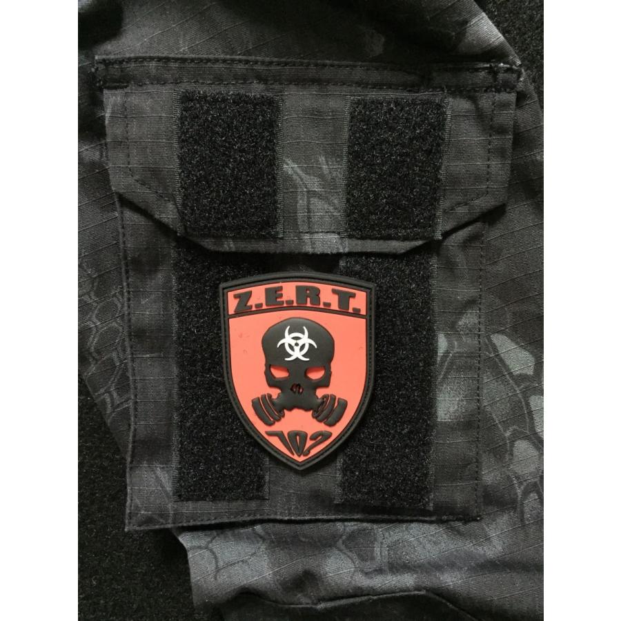 Z.E.R.T. 702 Mini パッチ / Red【ポスト投函商品】 : MILITAC - 通販