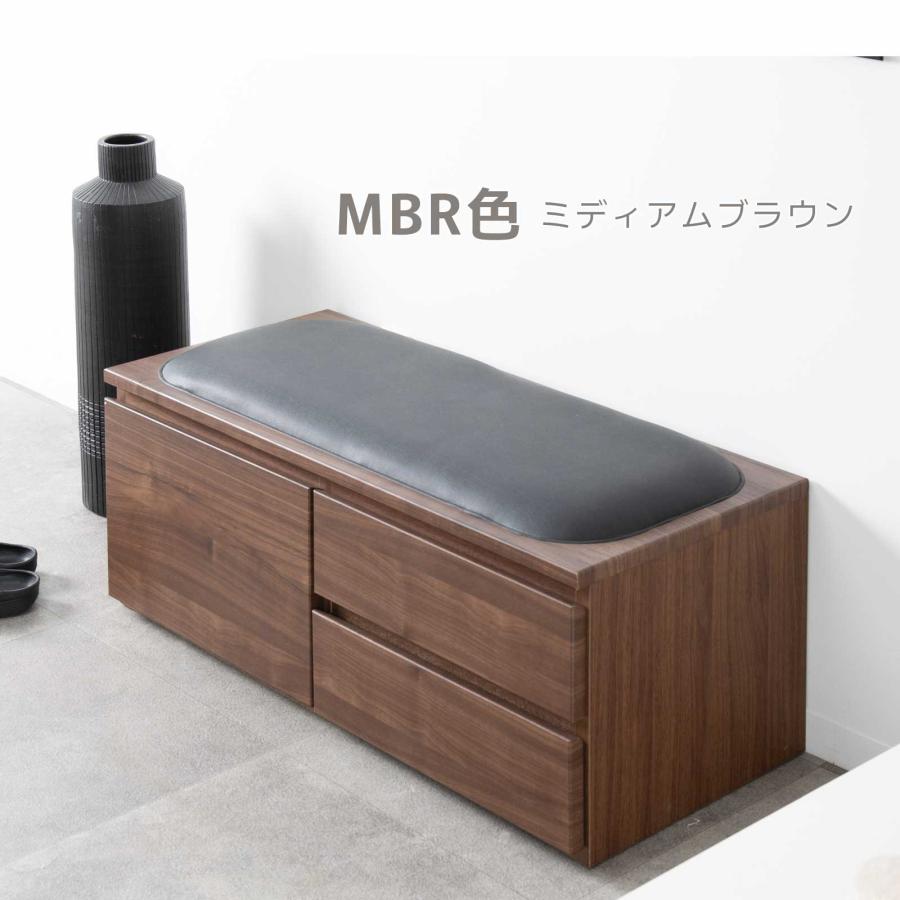 ベンチ 収納 ローチェスト タンス チェスト ローボード 北欧 白 おしゃれ 完成品 幅 90 座れる 収納ボックス おもちゃ ダイニング スリム | tac INTERIOR | 18