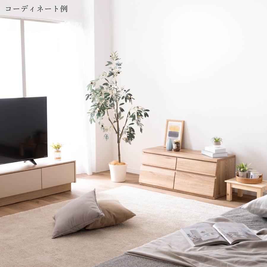 収納家具 チェスト 奥行 42 タンス 引き出し 二段 おしゃれ 完成品 北欧 木目 木製 ローチェスト  幅 100 大容量 オーク リビング 寝室 組立不要_7