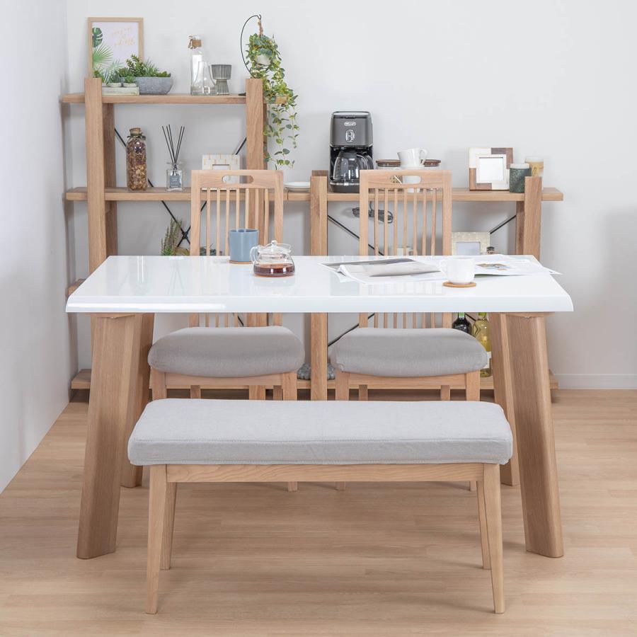 ダイニングテーブル 北欧 テーブル 木製 コンパクト かわいい リビングテーブル 食卓 おしゃれ テーブル 木製 4人掛け 鏡面仕上げ 光沢仕上げ Tac Interior Paypayモール店 通販 Paypayモール