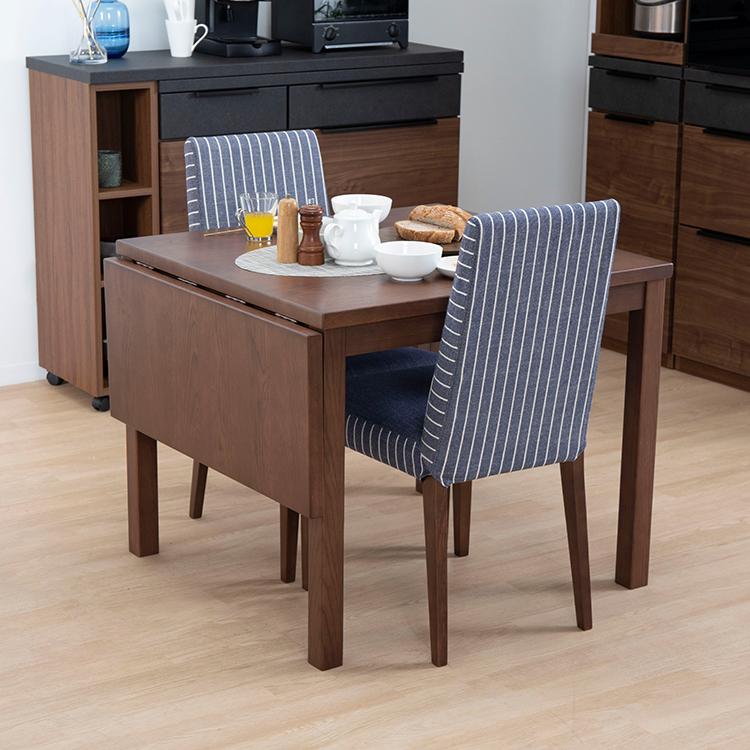 折りたたみテーブル 小さい 高さ70 ダイニングテーブル 2人用 おしゃれ 収納家具 長方形 スリム ホワイト 伸長 伸長式 折りたたみ バタフライ 2人 4人 幅 80 幅 | tac INTERIOR | 07