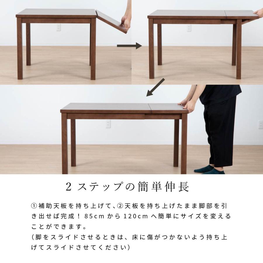 tac INTERIOR 折りたたみテーブル 小さい 高さ70 ダイニング