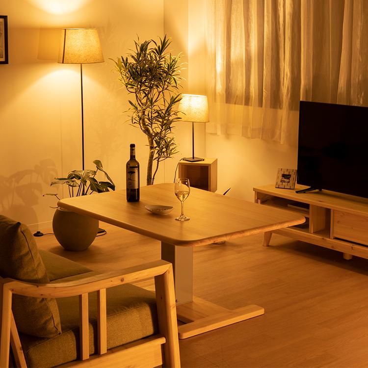 tac INTERIOR（タックインテリア） 昇降式テーブル ダイニングテーブル