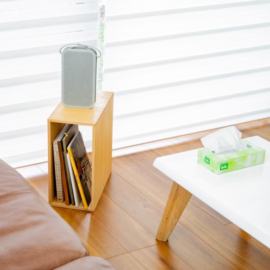 チェスト 北欧 ローチェスト 完成品 収納棚 おしゃれ リビング 収納 ボックス 木製 桐 収納 オープンラック マガジン | tac INTERIOR | 14