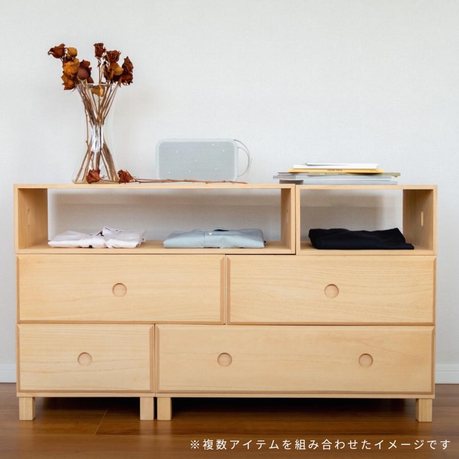 チェスト 北欧 ローチェスト 完成品 収納棚 おしゃれ リビング 収納 ボックス 木製 桐 収納 オープンラック マガジン | tac INTERIOR | 15