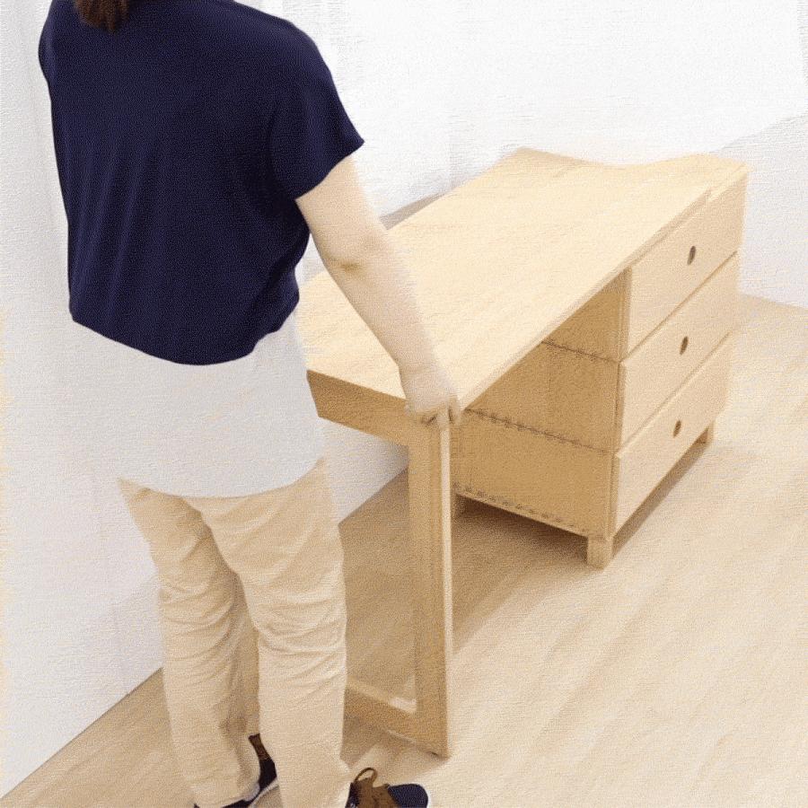 tac INTERIOR（タックインテリア） 桐デスク 幅100 100 桐机 つくえ