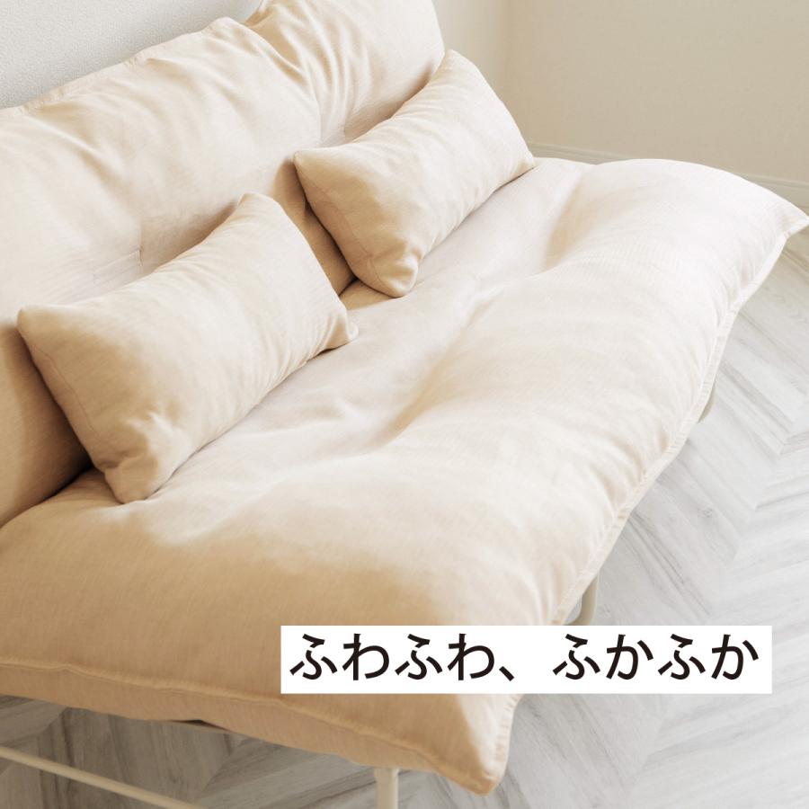 ソファー 2人掛け おしゃれ コンパクト ソファ 二人掛け リクライニング ローソファ 北欧 一人暮らし 新生活 sofa 幅120 cm｜tac｜08