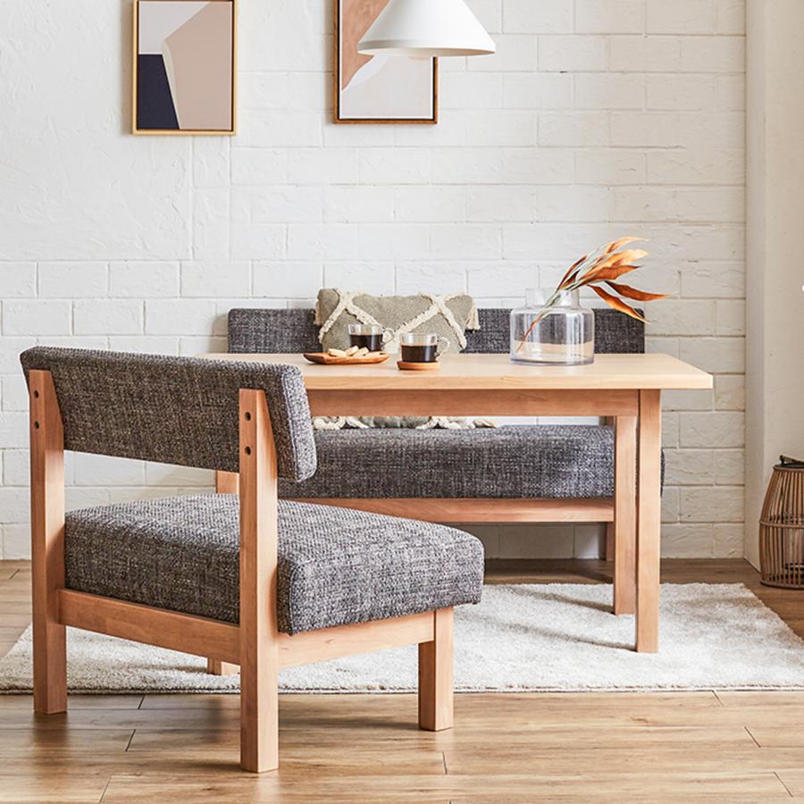 ダイニングテーブル 北欧 シンプル 無印 無垢 オーク材 おしゃれ  オーク ホワイト テーブル ダイニング 木 120 2人 | tac INTERIOR | 18