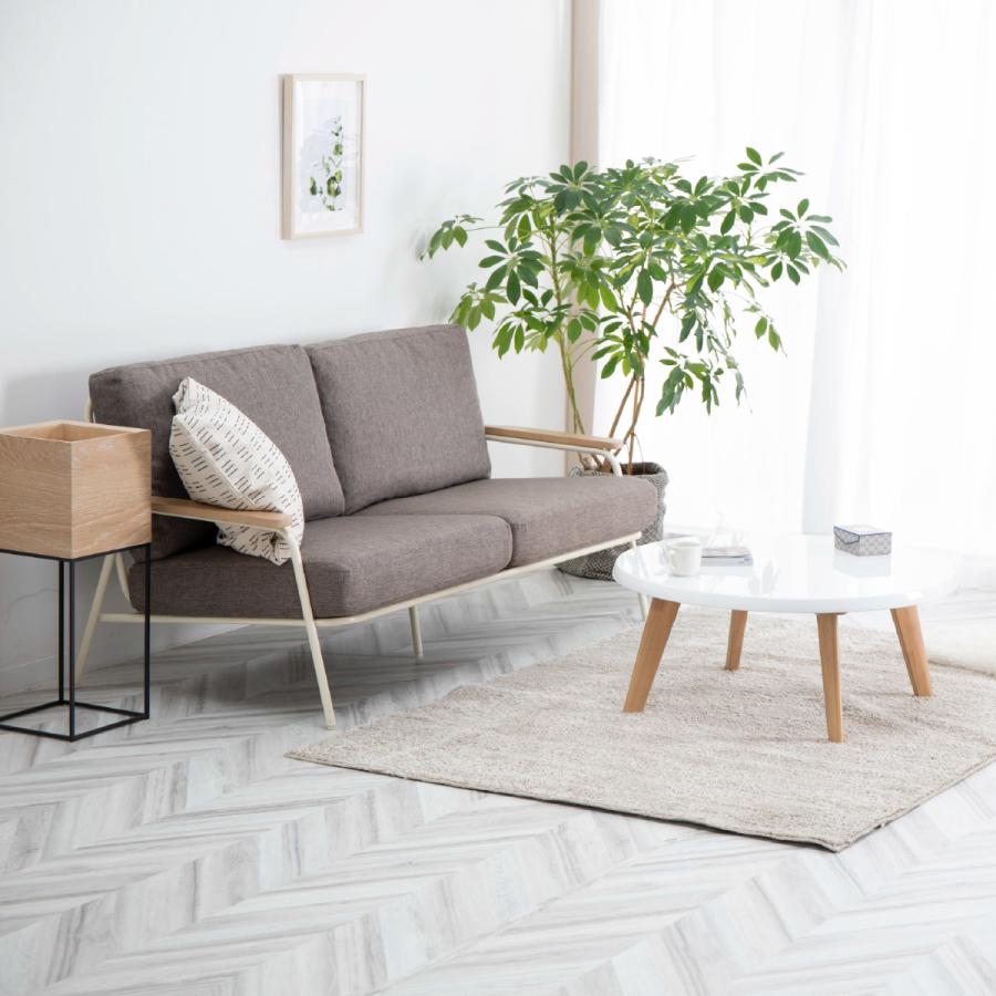 ローテーブル センターテーブル リビングテーブル おしゃれ 北欧 80 丸 円形 白 おしゃれ ホワイト 韓国 風 光沢 ツヤ | tac INTERIOR | 22