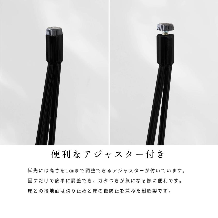 ダイニングテーブル 2人用 丸テーブル 北欧 100cm 幅 4人掛け おしゃれ アイアン脚 食卓 テーブル 単品 コンパクト 円形 ダイニング テーブル 4人 丸 ラウンド | tac INTERIOR | 07