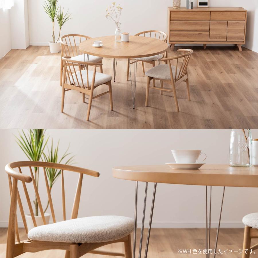 ダイニングテーブル 丸 北欧 120cm 幅 4人掛け おしゃれ ステンレス脚 食卓 テーブル 単品 コンパクト 円形 ダイニング テーブル 4 四 | tac INTERIOR | 16