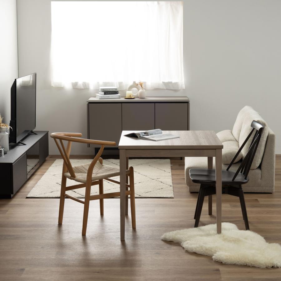 北欧 ダイニングテーブル 2人用 正方形 ダイニングテーブル メラミン天板 木製 75cm 75 高さ70cm テーブル 75センチ おしゃれ ナチュラル | tac INTERIOR | 15