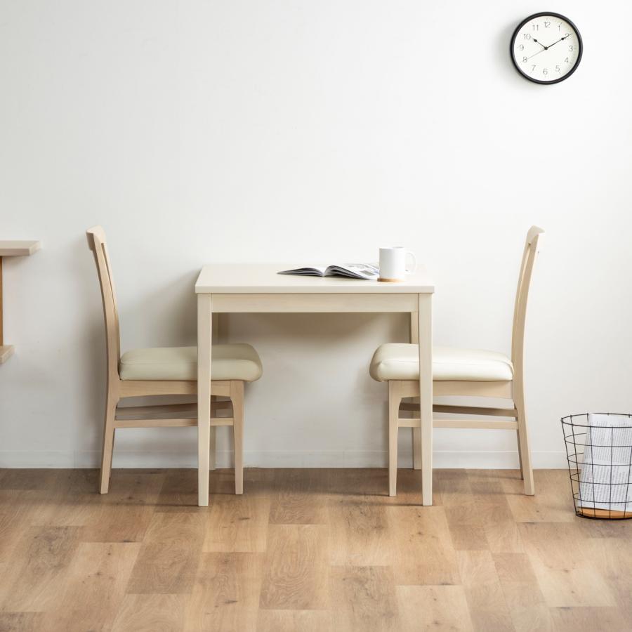 北欧 ダイニングテーブル 2人用 正方形 ダイニングテーブル メラミン天板 木製 75cm 75 高さ70cm テーブル 75センチ おしゃれ ナチュラル | tac INTERIOR | 17