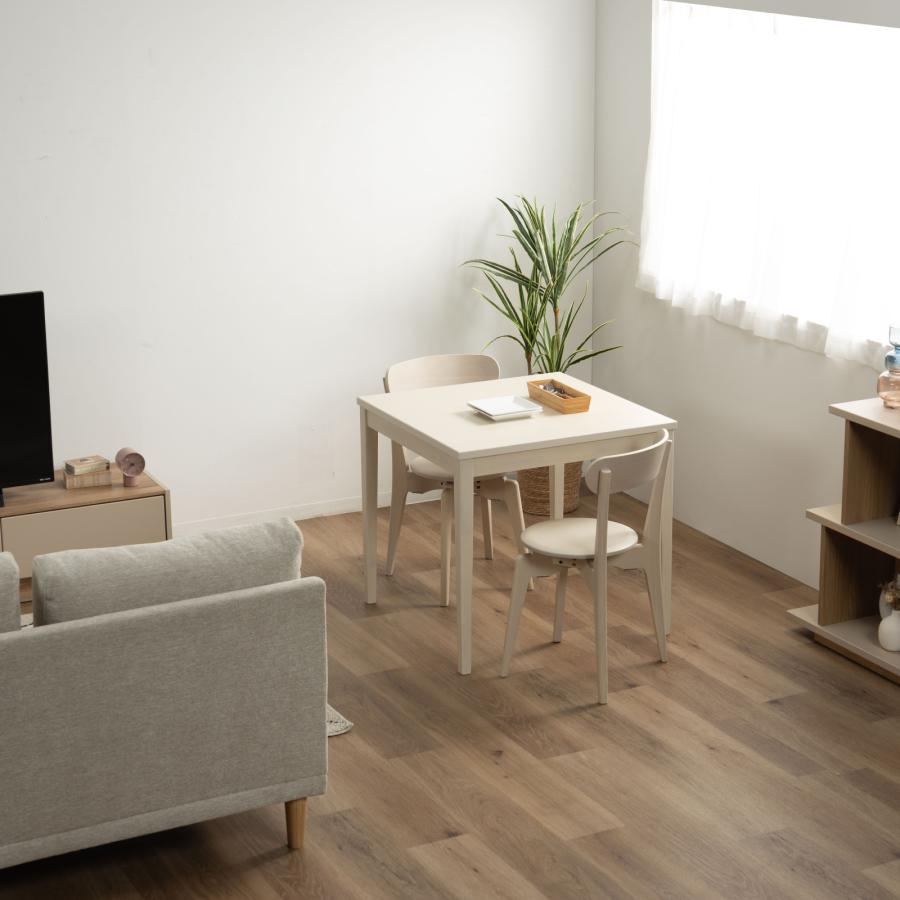 北欧 ダイニングテーブル 2人用 正方形 ダイニングテーブル メラミン天板 木製 75cm 75 高さ70cm テーブル 75センチ おしゃれ ナチュラル | tac INTERIOR | 03