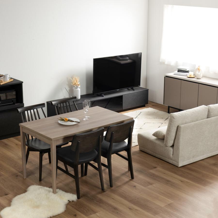 ダイニングテーブル 120cm 4人用 2人用 長方形 おしゃれ ナチュラル 木製 北欧 シンプル メラミン天板 70cm 高さ テーブル 単品 簡単組立 頑丈 ホワイト 白 | tac INTERIOR | 14