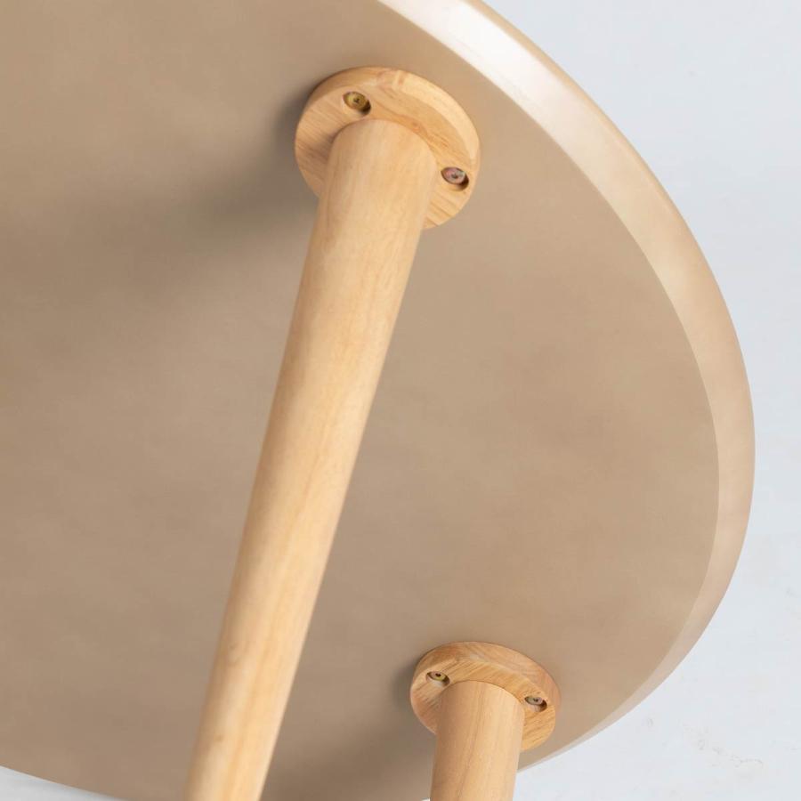 ダイニングテーブル 2人用 丸テーブル カフェテーブル おしゃれ 2人掛け 丸テーブル 80cm 幅  Japandi ジャパンディ 北欧 食卓 テーブル | tac INTERIOR | 19