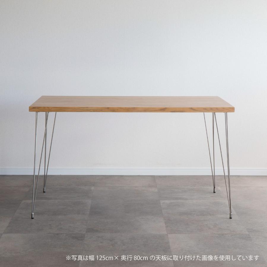 テーブル 脚 ステンレス脚 パーツ diy おしゃれ 机 デスク 家具脚 鉄脚 細め 4脚セット 4本セット アジャスター付き スタイリッシュ 無骨 脚のみ | tac INTERIOR | 14