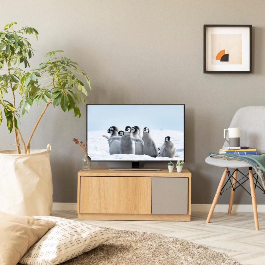 北欧デザインテレビ台　幅80　ホワイト色　組立品 tac INTERIOR（タックインテリア） テレビ台 テレビボード 幅 80 cm