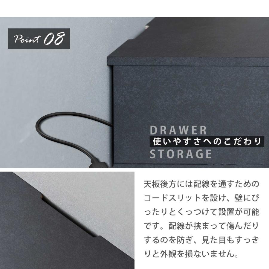 テレビ台 テレビボード 幅 140 cm ローボード リビングボード リビング収納 おしゃれ 完成品 収納 コンパクト 白 TV台 TVボード 大理石調 シンプル ホワイト | tac INTERIOR | 14