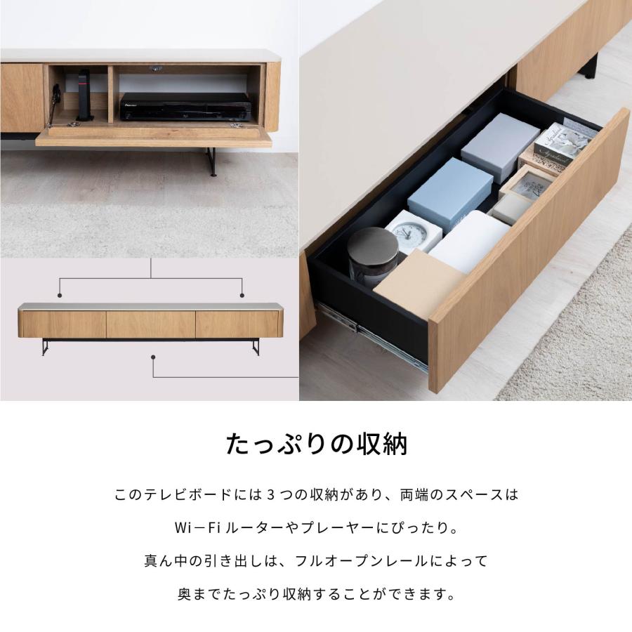 tac INTERIOR テレビ台 ローボード テレビボード 220 cm 幅 tac INTERIOR テレビ台 ローボード テレビボード 220 cm 幅