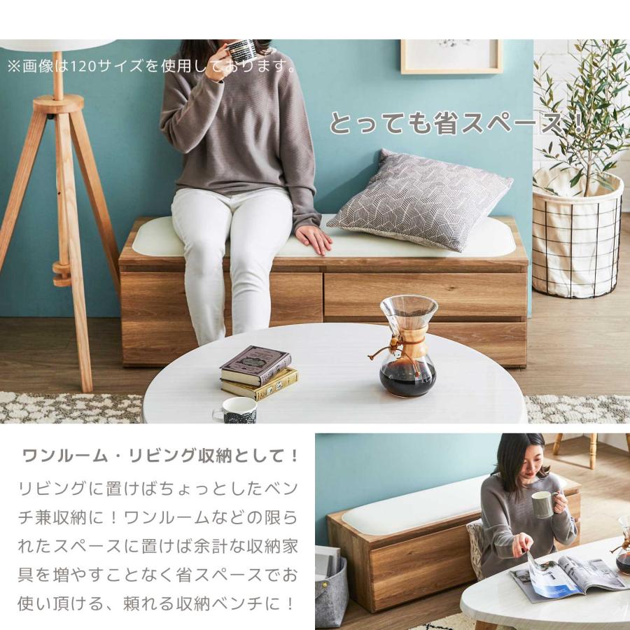 tac INTERIOR（タックインテリア） ベンチ 収納 ローチェスト タンス