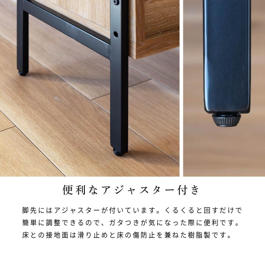 オープンシェルフ 100cm 幅 ミドルタイプ 収納棚 おしゃれ 北欧 オープンラック スチールラック 食器棚 レンジ台 レンジラック 多目的棚 ジャパンディ | tac INTERIOR | 10