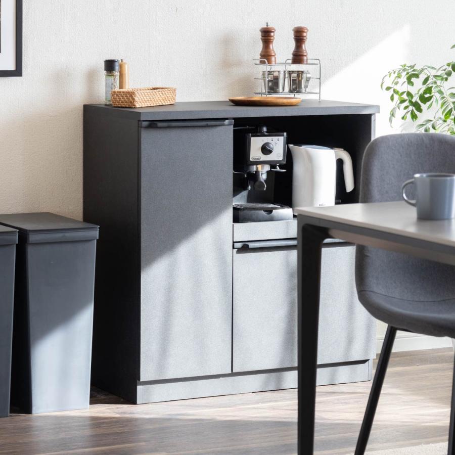 tac INTERIOR（タックインテリア） キッチンカウンター 80 幅 キッチン