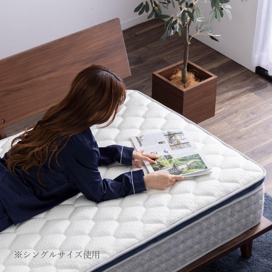 マットレス シングル ポケットコイル スリム sleam 高密度 25cmコイル 体圧分散 通気性抜群 圧縮梱包 硬め 抗菌 防臭 防ダニ 送料無料 厚め 高級