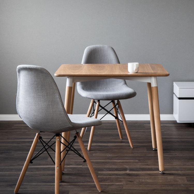 tac INTERIOR ダイニングテーブル 正方形 80 2人用 おしゃれ