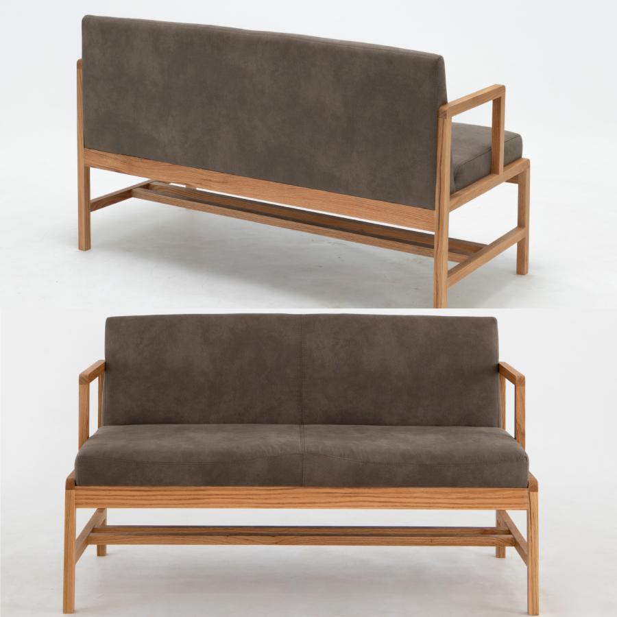 シギヤマ家具工業 ダイニング ベンチ 完成品 木製 天然木 チェア 背