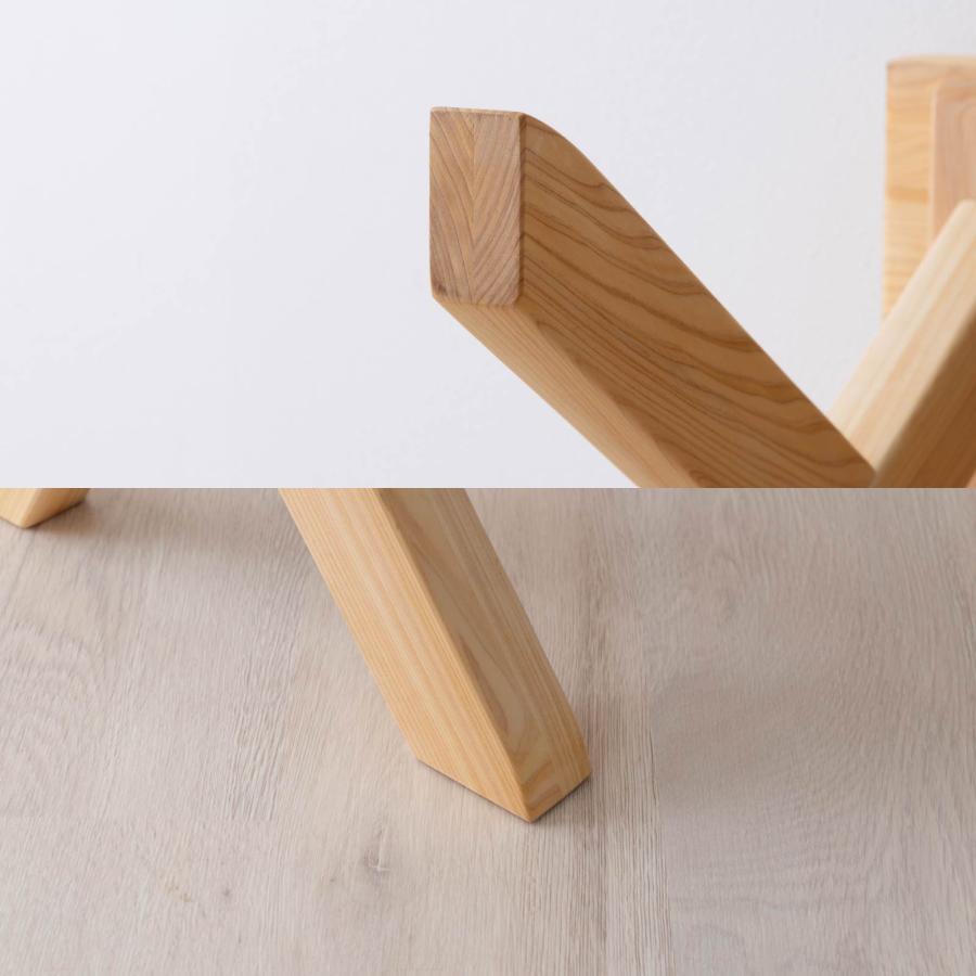 シギヤマ家具工業 ダイニングベンチ 2人掛け 国産 ひのき 幅 110 cm