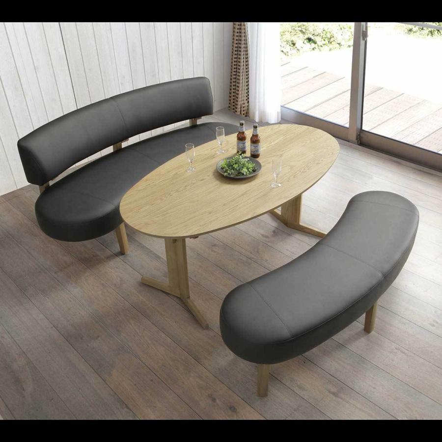 シギヤマ家具工業 ダイニングテーブルセット 4人掛け ベンチ 北欧 