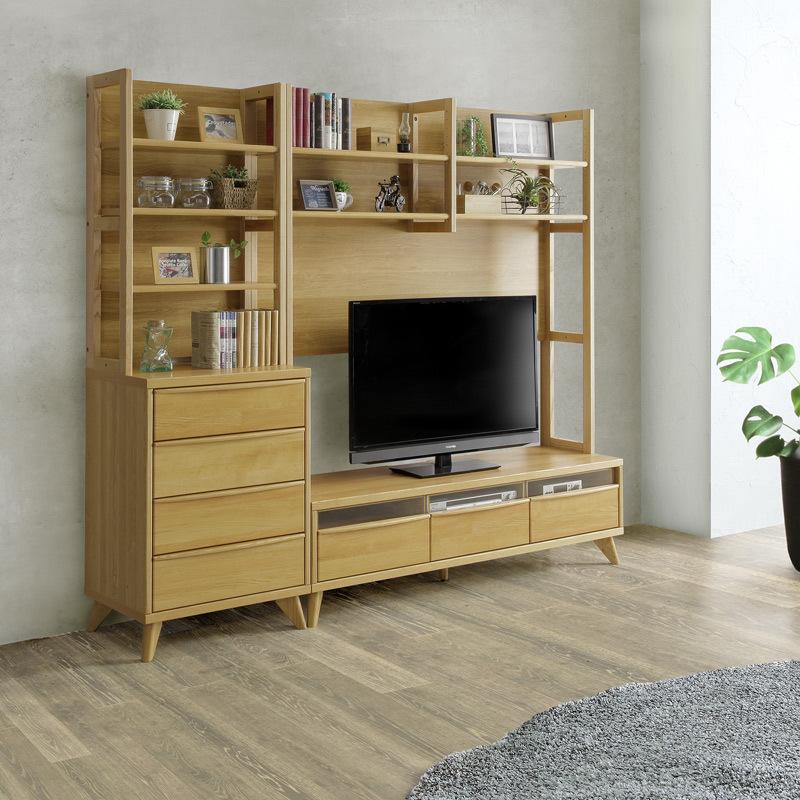 シギヤマ家具工業 テレビ台 テレビボード 幅 130 cm ローボード 北欧