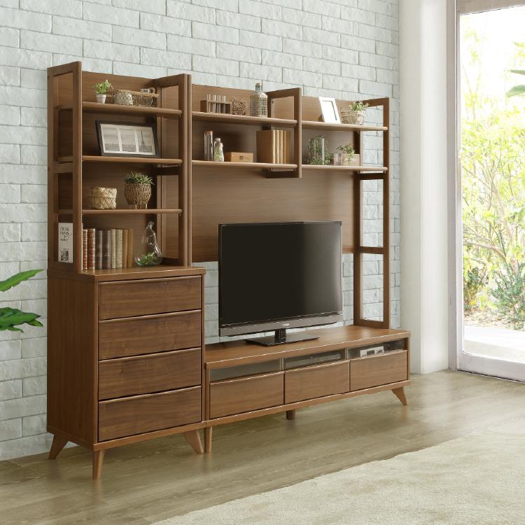 シギヤマ家具工業 テレビ台 テレビボード 幅 130 cm ローボード 北欧