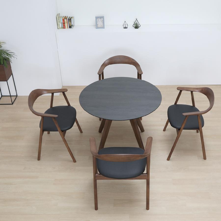 シギヤマ家具工業 ダイニングテーブル 丸 テーブル 90センチ 北欧 円形