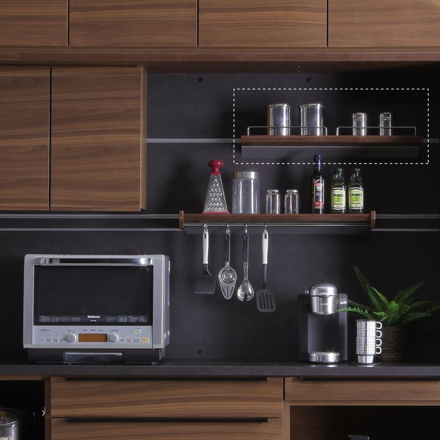 キッチンボード レンジ台 カウンター上 収納 北欧 食器棚 木製 ラック ブラウン シンプル モダン コンパクト 棚板 調味料置き おしゃれ パーツ単品 Sg0456 Tac Interiorヤフー店 通販 Yahoo ショッピング