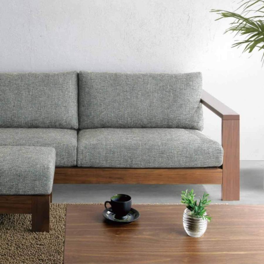 シギヤマ家具工業 ソファ 3人掛け I字 180 cm 幅 ゆったり ソファー 三