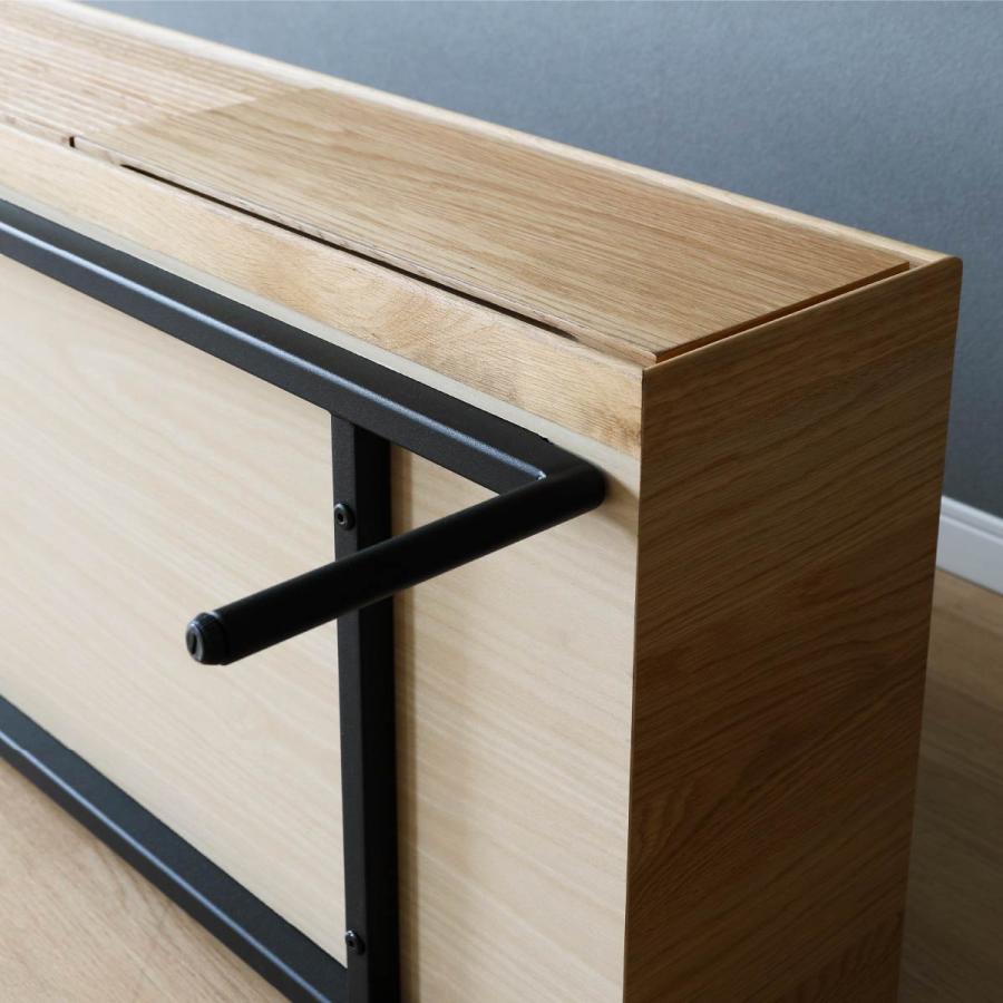 テレビボード　木製　ローボード シギヤマ家具工業 テレビ台 テレビボード 幅 180 cm アイアン