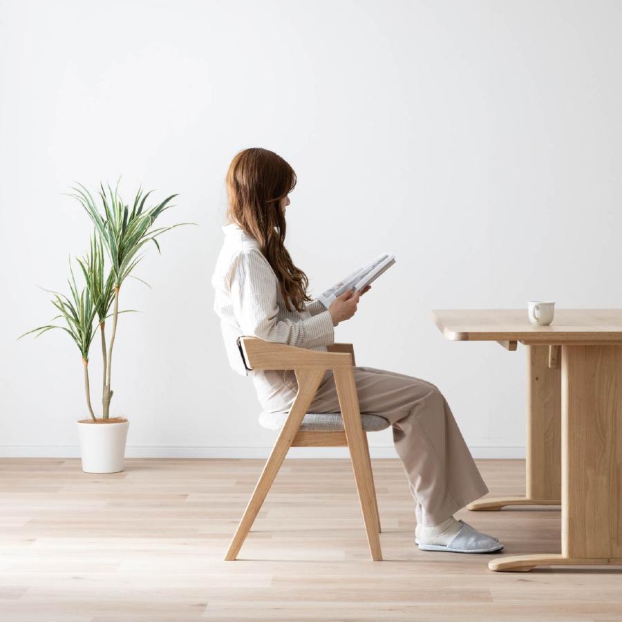 シギヤマ家具工業 ダイニングチェア ハーフアーム ファブリック カバー