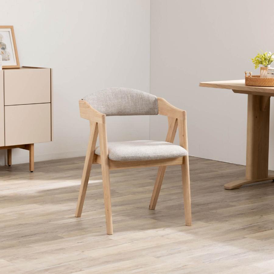 シギヤマ家具工業 ダイニングチェア ハーフアーム ファブリック カバー