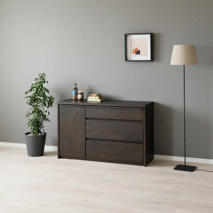 シギヤマ家具工業 サイドボード リビングボード 幅 120 cm テレビ台 