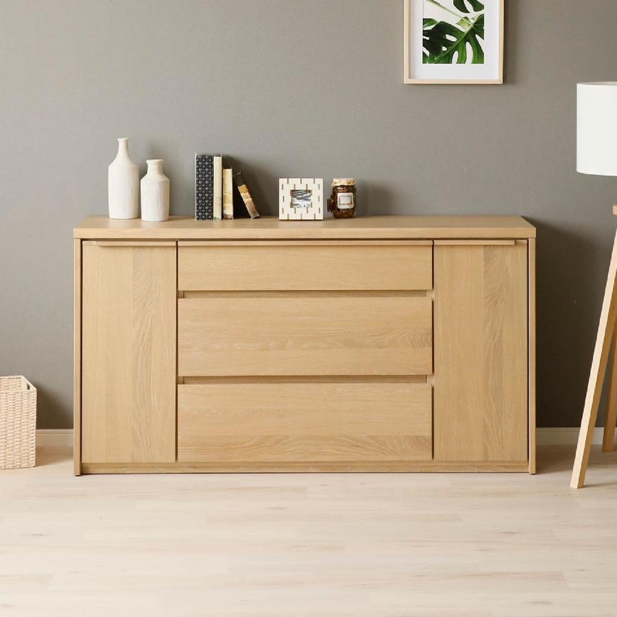 シギヤマ家具工業 サイドボード リビングボード 幅 140 cm テレビ台