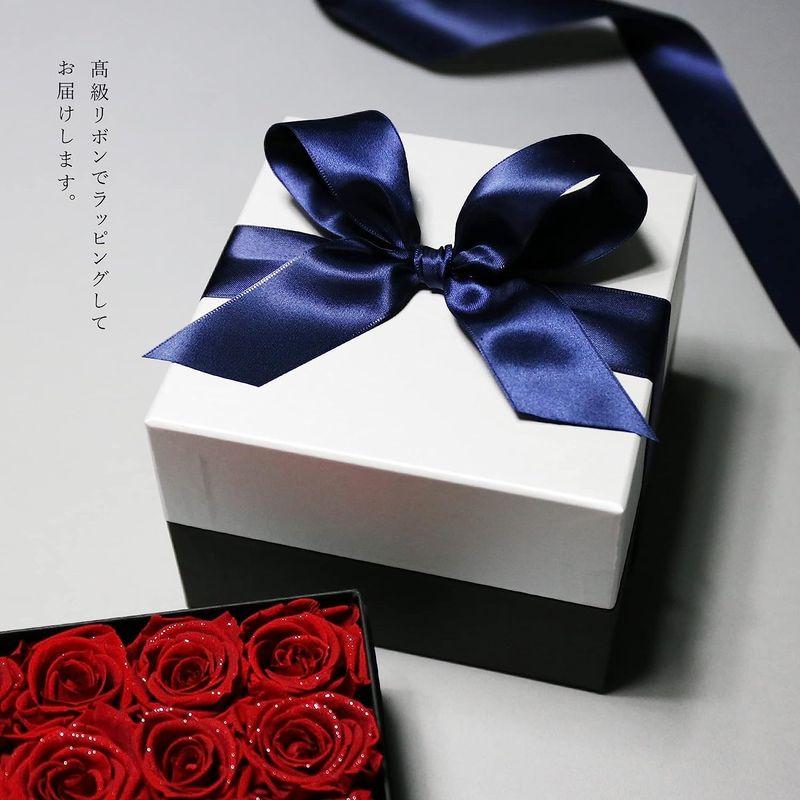 Makefuture Diamond Rose BOX プリザーブドフラワー ダイヤモンド ローズ フラワーボックス 薔薇 バラの宝石箱 Rose BOX Diamond プリザーブドフラワー ダイヤモンド ローズ フラワーボックス 薔薇 バラの宝石箱 サイズ cm 約15 ×